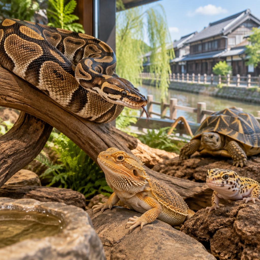 親子で発見！ヘビと爬虫類に出会う、千葉・佐原のふれあい体験