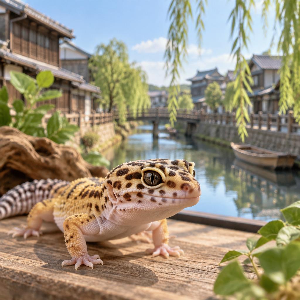 千葉・佐原で出会う、ヒョウモントカゲモドキとの新しいふれあい。見て、知って、心が近づく体験を。