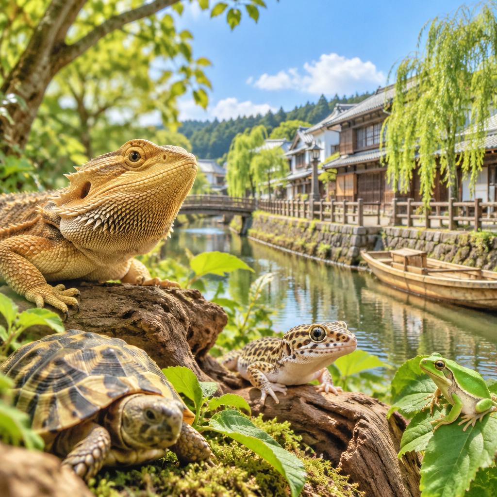千葉佐原で、家族の「はじめて」が冒険に変わる。爬虫類と出会う、わくわく自然体験。